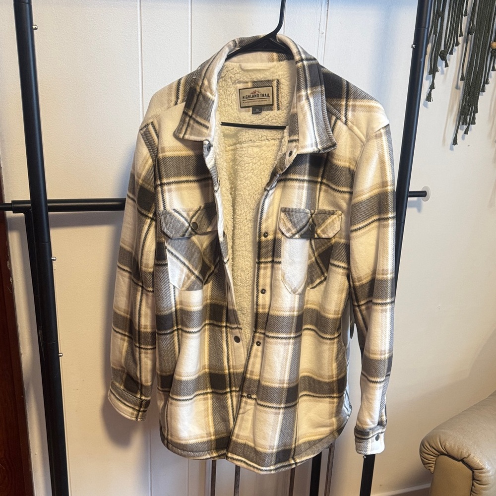 Fleece button up